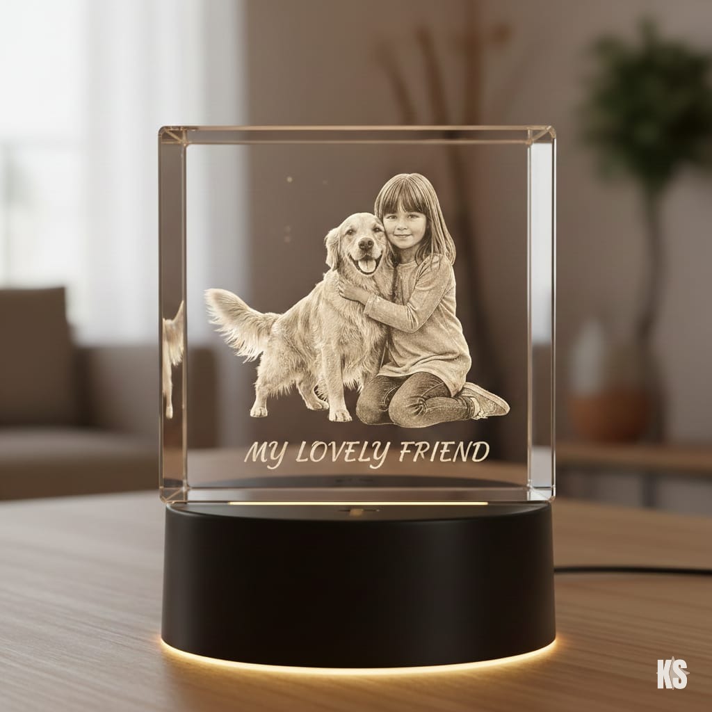 Girl with a dog my lovely friends